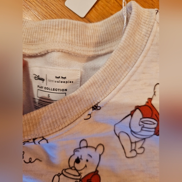 Little sleepies winnie the pooh crewneck sweatshirt - Picture 2 of 2